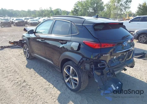 2021 Hyundai Kona Limited z USA, uszkodzony, nr VIN KM8K3CA57MU621869